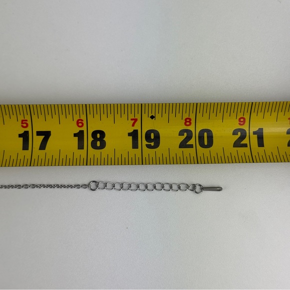 Dainty Yellow Sunflower Silver O-Ring Pendant Necklace Jewelry Flower Floral NEW - Picture 14 of 16